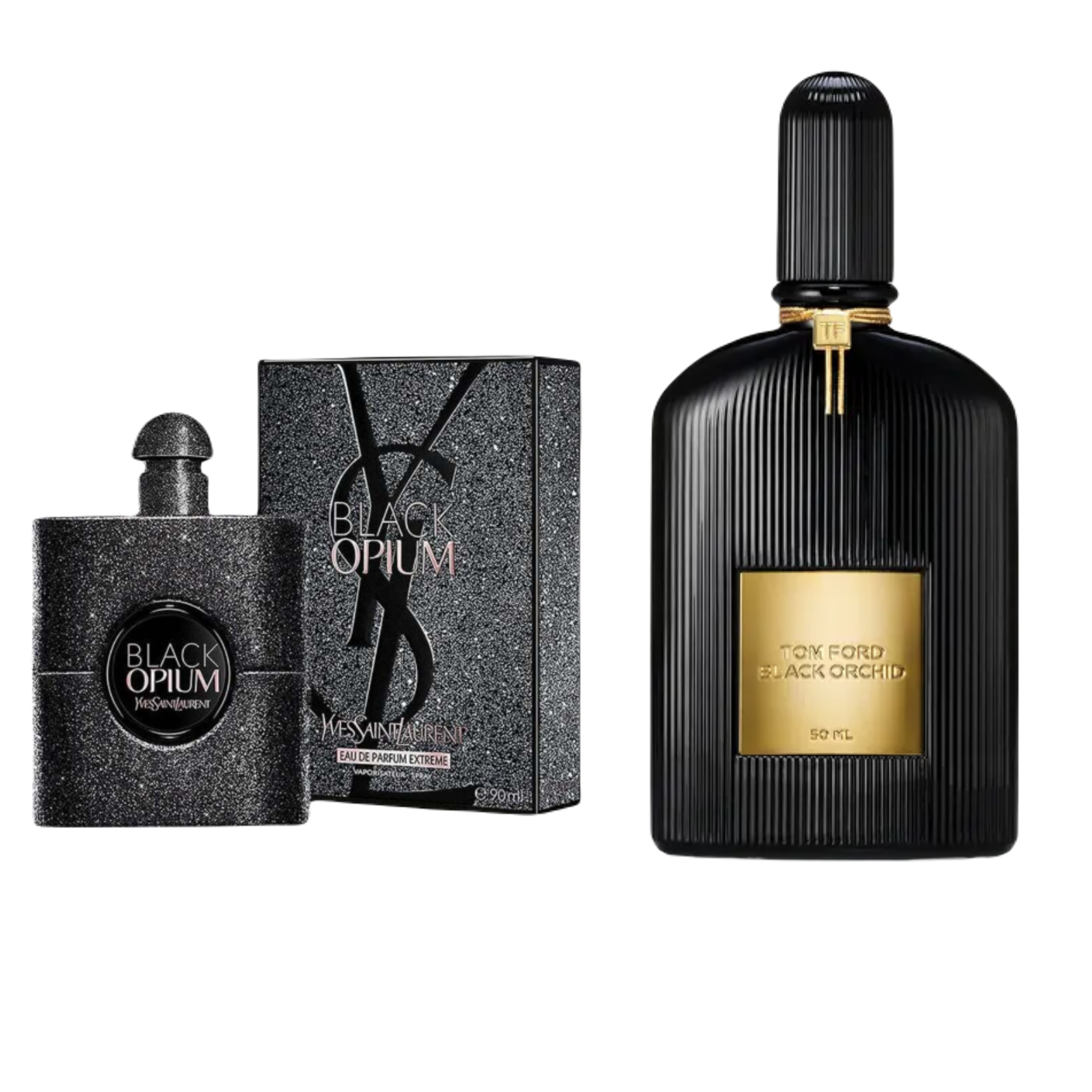 Tom Ford Black Orchid vs. Yves Saint Laurent Black Opium